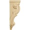 Ekena Millwork 6 1/2"W x 8"D x 22"H Small Jumbo Traditional Wood Corbel, Alder CORW07X08X22TRAL - alternate 2